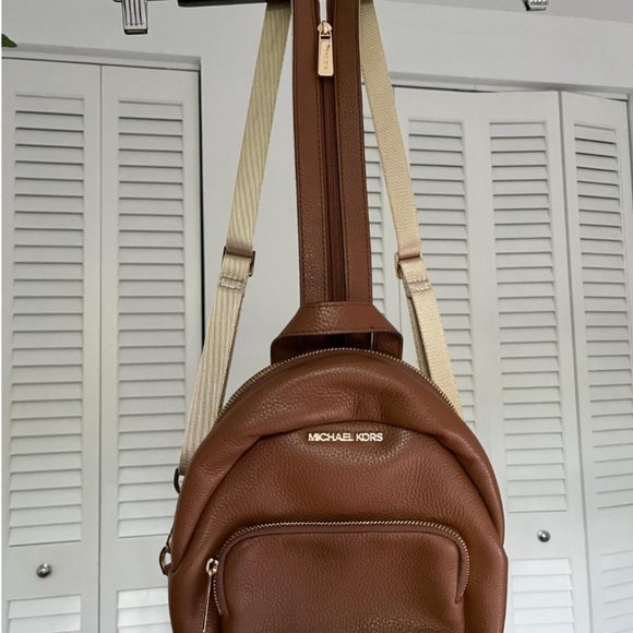 Michael Kors Erin Backpack in brown main image 4